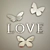 Mirrored Butterfly Wall Letters & Butterfly Mirrors 3D model small image 1