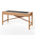 Zuster Traverse Desk: Sleek Design & Functional 3D model small image 1