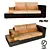 Classic Bliss Sofa 3D model small image 1