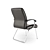 Sophisticated Low Back Armchair 3D model small image 2