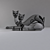 Feline Statuette Collection 3D model small image 3