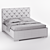 Luxurious We-Tec Lujza Bed 3D model small image 2