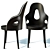 DORA 50011 Giorgetti Armchair: Stylish, Elegant, and Comfortable 3D model small image 1