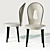 Elegant Dora Chair - Giorgetti 3D model small image 1