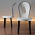 Elegant Dora Chair - Giorgetti 3D model small image 3