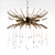 Elegant Fen Chandelier 3D model small image 1