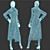 Title: Mannequin Coat: Modern Styling 3D model small image 2