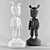 Elegant Lladro Porcelain Figures 3D model small image 2