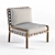 Quigley Lounge Chairs: Timeless Elegance by Samuel Marx 3D model small image 1