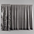 Modern Curtains: Textured and versatile with FBX file 3D model small image 1