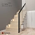 Modern Stair Storage with Mirror 3D model small image 1
