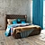 Maestro King Size Bed by Roche Bobois 3D model small image 1