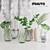 Muuto - New Nordic Vases Set 3D model small image 1