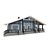 Timber Haven: Exquisitely Crafted Log Home 3D model small image 3