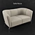 Unital Nicca Sofa: Modern Style, 1450x860x800 3D model small image 1