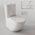 TOTO NC Series Floor Toilet 3D model small image 1