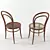 Elegant Thonet Chair Revamped 3D model small image 2