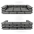 Modern Brick Sofa: Versatile Style 3D model small image 2