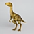 Raptor Trinket: Fierce Prehistoric Dinosaur 3D model small image 1