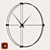 Modern Bulka Clock: Sleek and Stylish 3D model small image 1