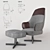 Gabriel High: Modern Comfort in a Compact Design 3D model small image 1