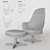 Gabriel High: Modern Comfort in a Compact Design 3D model small image 2