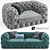 MaxDivani AUTOGRAFO Sofa & Chair Set 3D model small image 1