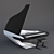 Peugeot Royal Grand Piano 3D model small image 1