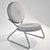 Sleek Circle Chair by Moroso 3D model small image 3