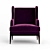 Luxury Enzo Armchair by Marko Kraus 3D model small image 2