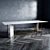 Luxury Marble Dining Table: Meridiani Plinto 3D model small image 2