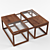 Modern Merge Table - Sleek and Functional 3D model small image 1