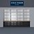 Sleek Wardrobes for Cole Haan Stores 3D model small image 1