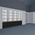 Sleek Wardrobes for Cole Haan Stores 3D model small image 2