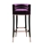 Modern Maa Bar Chair: Stylish and Versatile 3D model small image 2