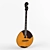 Tri-String Domra: Russian Folk Instrument 3D model small image 1