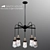 Elegant Macauley Chandelier 3D model small image 1