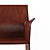 Elegant "Fino" Brown Chair 3D model small image 2