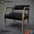 Cosmorelax Bailey: Stylish Comfort at Its Best 3D model small image 1