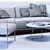 Modern LENNOX Sofa and KYO Armchair Set 3D model small image 3