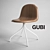 Elegance meets comfort: Gubi Chair 3D model small image 1