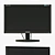 Samsung SyncMaster E2020 LCD Monitor 3D model small image 2