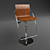 Sleek and Modern Barstool 3D model small image 1