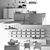 Modern Scavolini Ki Kitchen 3D model small image 2