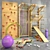 All-in-One Sports Kit: Gymnastic Wall, Rings, Turnbar, Fitness Ball, Skateboard, Climbing Wall 3D model small image 1