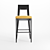 Elegant Zilco Mary S Bar Stool 3D model small image 2