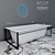 MODUL Krion Tub with IMAGINE Tap 3D model small image 1