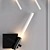 Modern Metal Agnes Sconce: Elegant Wall Lamp 3D model small image 2