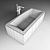 Sleek Ravak Formy 02 Bath 3D model small image 3