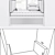 Cozy Comfort: Soft Windowsill 3D model small image 3